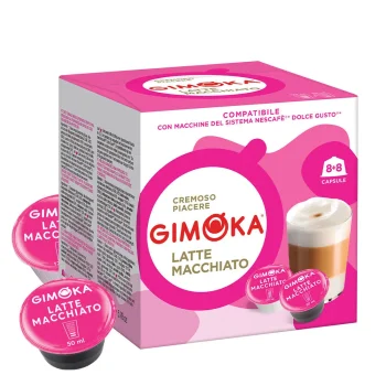 كبسولات Gimoka Dolce Gusto Latte Macchiato