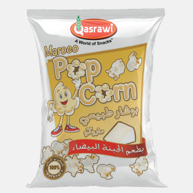 بوب كورن القصراوي - طعم الجبنة البيضاء