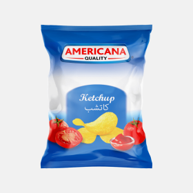 شبس امريكانا كبير كاتشاب