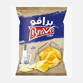شيبس برافو خل وملح