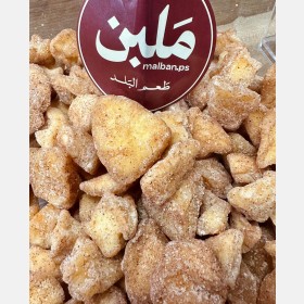 تفاح مجفف بطعم القرفة