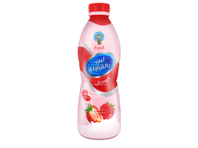 لبن بالفرولة فروت اب