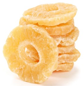 شرائح اناناس مجففة